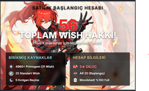 EU AR20 BAŞLANGIÇ HESABI 56WİSH ŞUAN%25İNDİRİMLİ