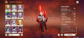 ⭐Eu|C1 Arlecchino Hesap 4x5⭐