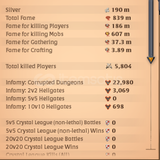 EU FULL+FULL 37M GATHER FAME HESAP