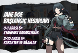 EU | IK3-9 Jane Doe - Başlangıç Hesapları
