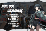EU | IK3-10 Jane Doe - Başlangıç Hesapları