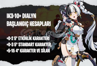 EU | IK3+ Dialyn - Başlangıç Hesapları