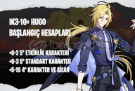 EU | IK3+ Hugo - Başlangıç Hesapları