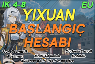 EU IK4-8 | YIXUAN Başlangıç Hesabı