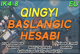 EU IK4-8 | QINGYI Başlangıç Hesabı