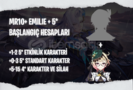 EU | MR10+ Emilie + 5* - Başlangıç Hesapları EU | MR10+ Emilie + 5* - Başlangıç Hesapları
