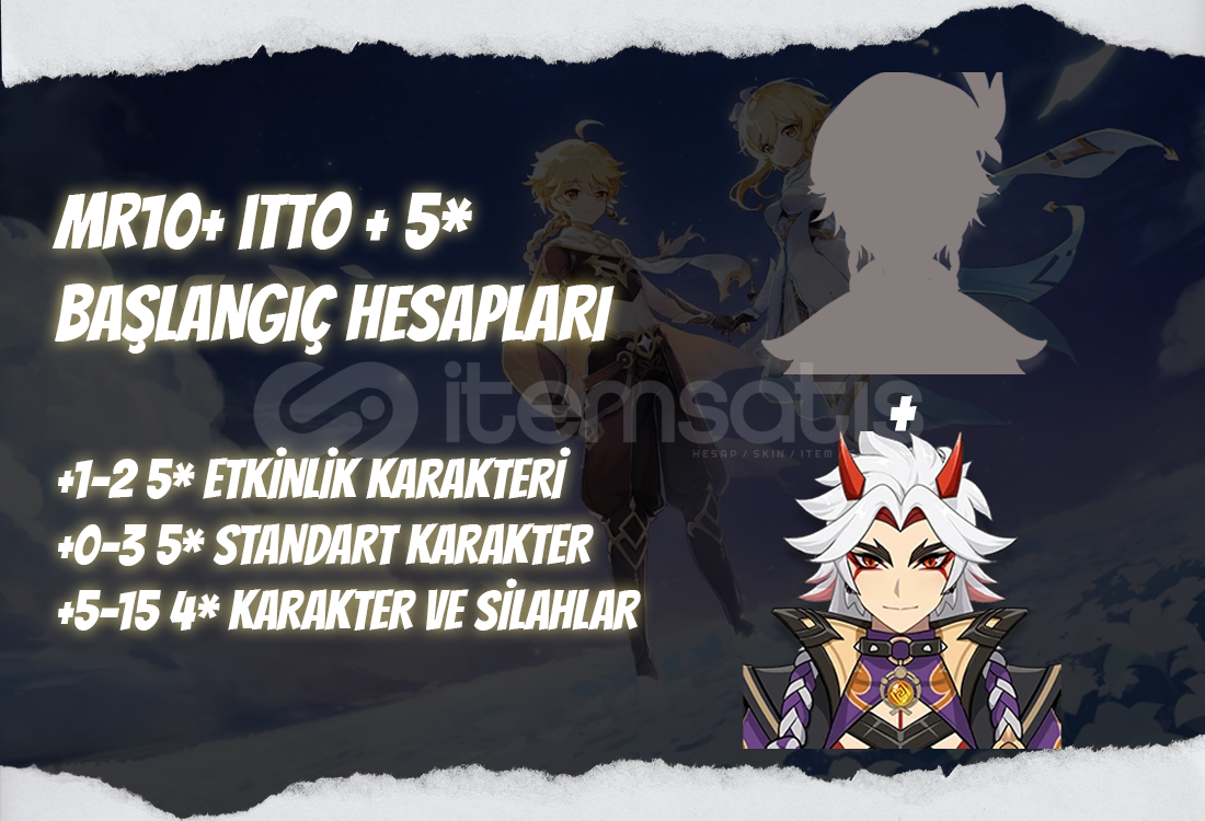 EU | MR10+ Itto + 5* - Başlangıç Hesapları EU | MR10+ Itto + 5* - Başlangıç Hesapları