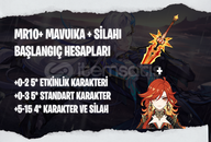 EU | MR10+ Mavuika + Silahı - Başlangıç Hesaplar