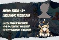 EU | MR10+ Navia + 5* - Başlangıç Hesapları EU | MR10+ Navia + 5* - Başlangıç Hesapları