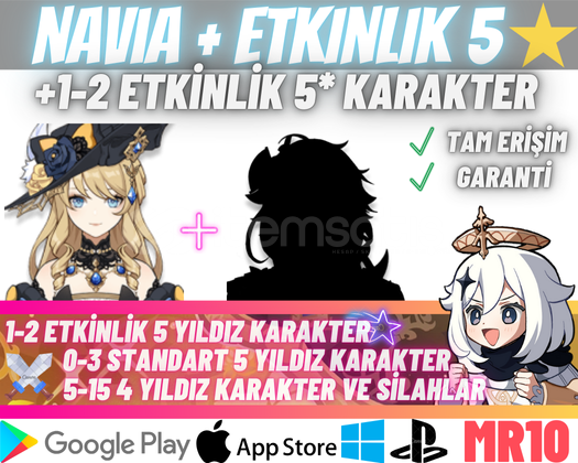 EU | MR10+ Navia + 5* Etkinlik Karakteri EU | MR10+ Navia + 5* Etkinlik Karakteri