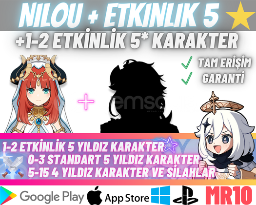 EU | MR10+ Nilou + 5* Etkinlik Karakteri EU | MR10+ Nilou + 5* Etkinlik Karakteri