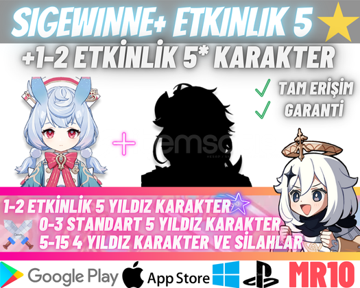EU | MR10+ Sigewinne + 5* Etkinlik Karakteri EU | MR10+ Sigewinne + 5* Etkinlik Karakteri