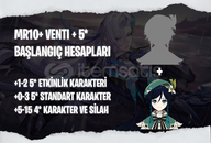 EU | MR10+ Venti + 5* - Başlangıç Hesapları