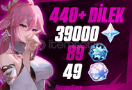 EU | MR50 440+ dilek 39000 primogem 89+49 yazgı