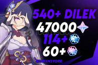 EU | MR50 540+ dilek 47000primogem 114+60 yazgı