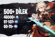 EU | MR50+ Kazuha ve 46000+ Köken 97/60