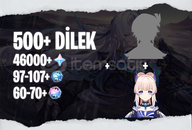 EU | MR50+ Kokomi + 5* ve 46000 Köken