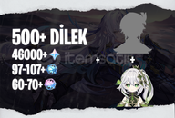 EU | MR50+ Nahida + 5* ve 46000 Köken