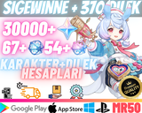 EU | MR50 Sigewinne + 30000 Köken + 67+49 Yazg