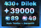EU | MR50 430+ Dilek 39000+ Köken 89+49