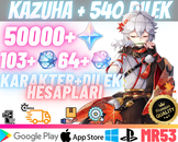 EU | MR53 Kazuha + 540Dilek - 50000Köken 103+64