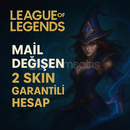 EU SUNUCUSU MAİL DEĞİŞEN 2 SKİN GARANTİLİ HESAP