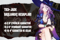 EU | TB3+ Jade - Başlangıç Hesapları