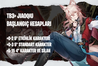 EU | TB3+ Jiaoqiu - Başlangıç Hesapları