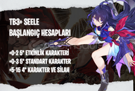 EU | TB3+ Seele - Başlangıç Hesapları