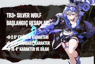 EU | TB3+ Silver Wolf - Başlangıç Hesapları