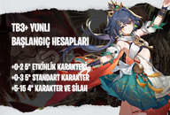 EU | TB3+ Yunli - Başlangıç Hesapları