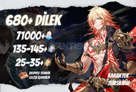 EU | TB50+ 680+ Dilek - 71000+ Jade 135/25