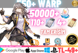 EU | TL50 550+ WARP - 50000+ JADE + 110+4 PASS