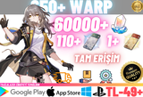 EU | TL50 650+ WARP - 60000+ JADE + 110+1 PASS