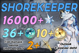 EU | UL29 SHOREKEEPER + 16000 ASTRITE +175 WISH