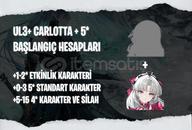 EU | UL3+ Carlotta + Seçtiğiniz 5* Karakter