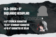 EU | UL3+ Chisa + Seçtiğiniz 5* Karakter