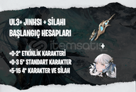 EU | UL3+ Jinhsi + Kendi Silahı - Başlangıç