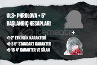 EU | UL3+ Phrolova + Seçtiğiniz 5* Karakter
