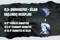 EU | UL3+ Shorekeeper + Kendi Silahı - Başlangıç