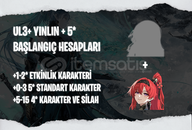 EU | UL3+ Yinlin + Seçtiğiniz 5* Karakter