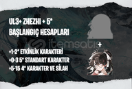 EU | UL3+ Zhezhi + Seçtiğiniz 5* Karakter