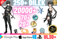 EU | UL30 250+ Dilek - 20000+ Astrit 70+20 Tide