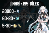 EU | UL30 Jinhsi + 20000 Astrite 60-5-5