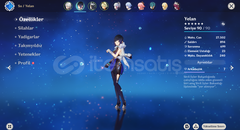 EU WL8 Furina, Yelan, Arlecchino 9x5★ 4x5★