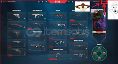 EU YENİ SET + VCT KARAMBİT + 5279 VP + 13 SKİN