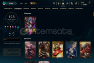 EUNE+128 SKIN+365 level ,esnek Bronz,tekli İron