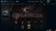 EUNE Unranked | 5 Kostüm - 36 Hero | LoL Hesap