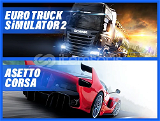Euro Truck Simulator 2 + Asetto Corsa