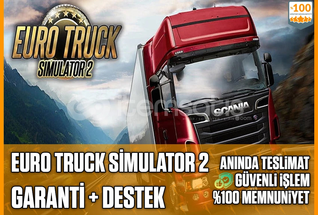 ⭐️☘️Euro Truck Simulator 2 (ETS 2)❤️Garanti❤️ ⭐️☘️Euro Truck Simulator 2 (ETS 2)❤️Garanti❤️